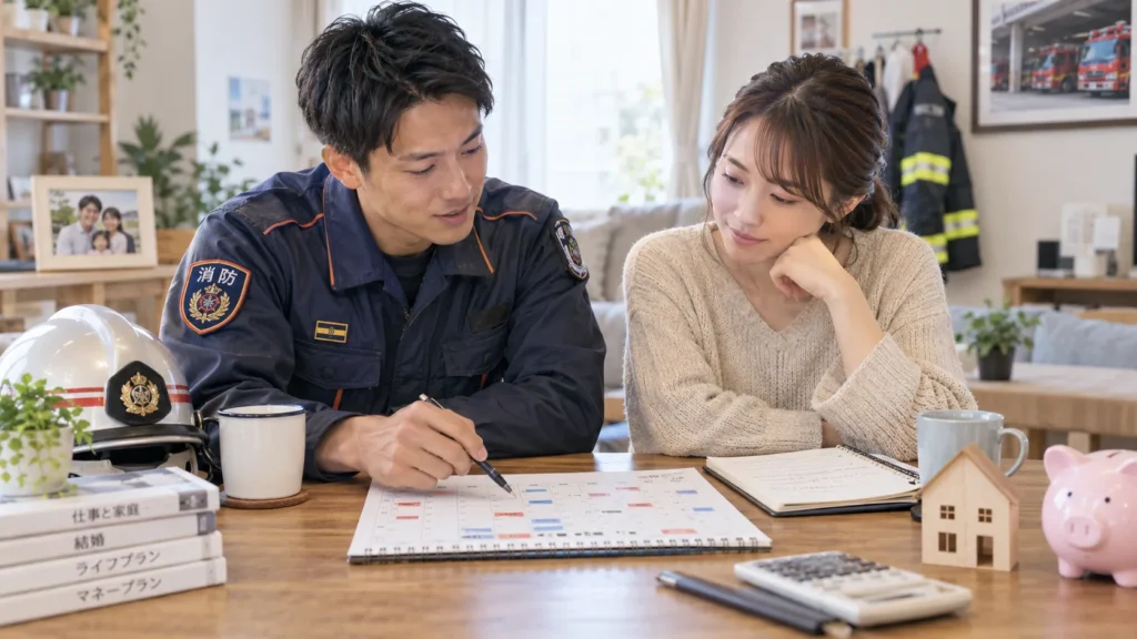 消防士と結婚すると大変？勤務・年収・妻の生活と後悔しない確認ポイント