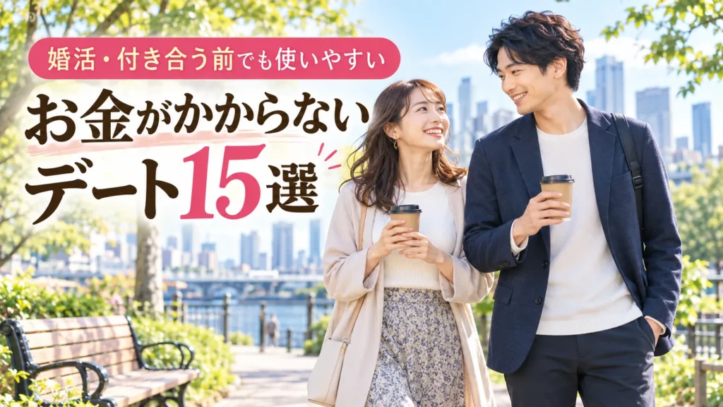 お金がかからないデート15選｜婚活・付き合う前でもケチに見えない選び方