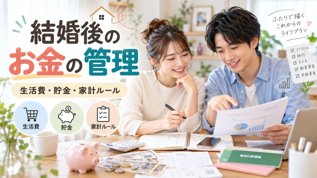 結婚してお金の管理で揉めないための夫婦の家計ルール完全ガイド