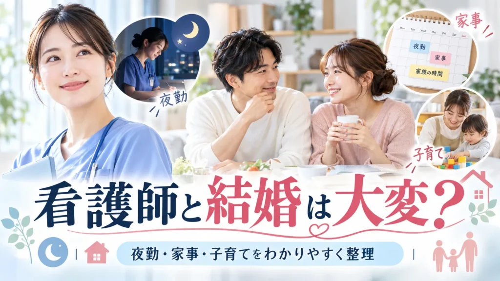 看護師と結婚は大変？「やめとけ」と言われる理由と結婚前の確認ポイント