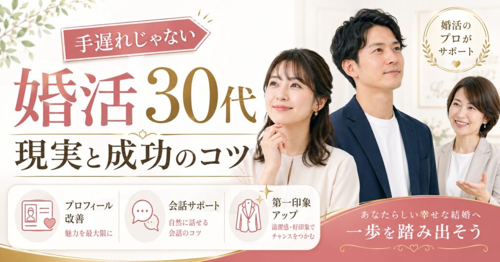 30代婚活で条件を整理する方法