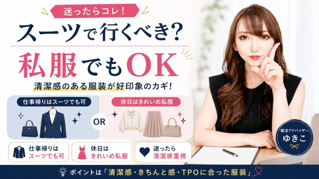 無料相談の服装で大切なのは「おしゃれ」より「清潔感」