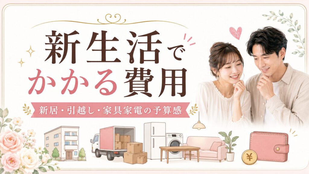 新生活で発生する費用