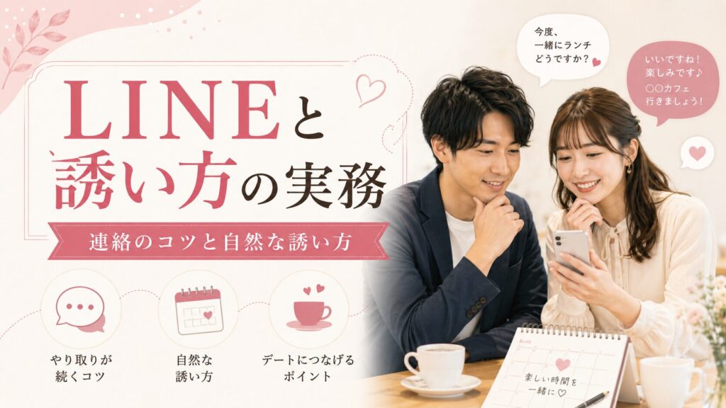 LINEと誘い方の実務