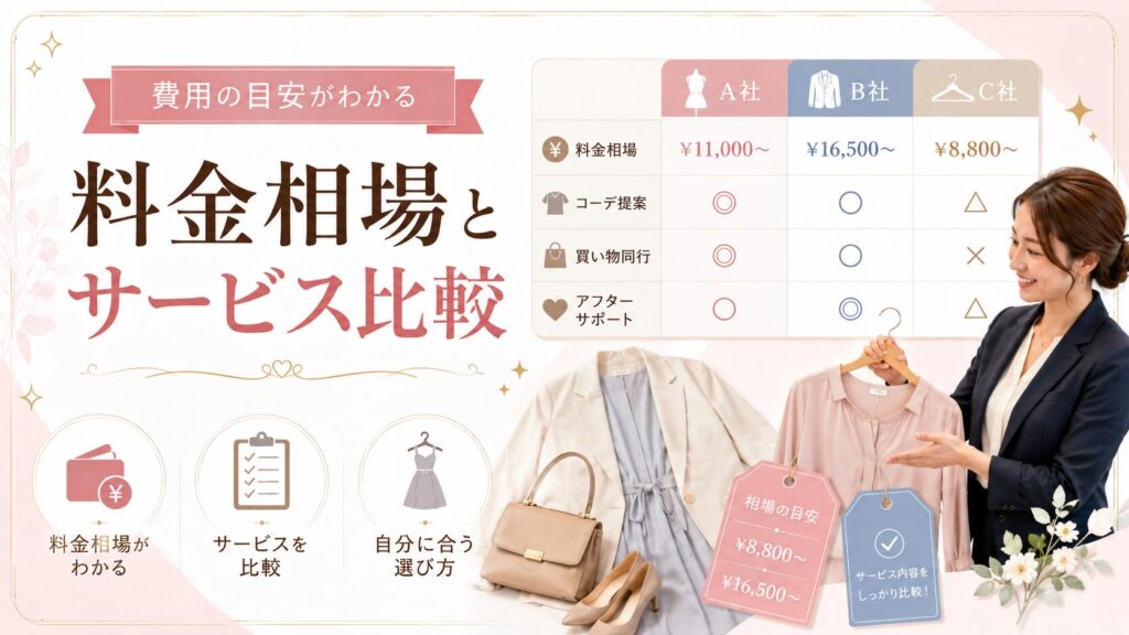 料金相場とサービス比較