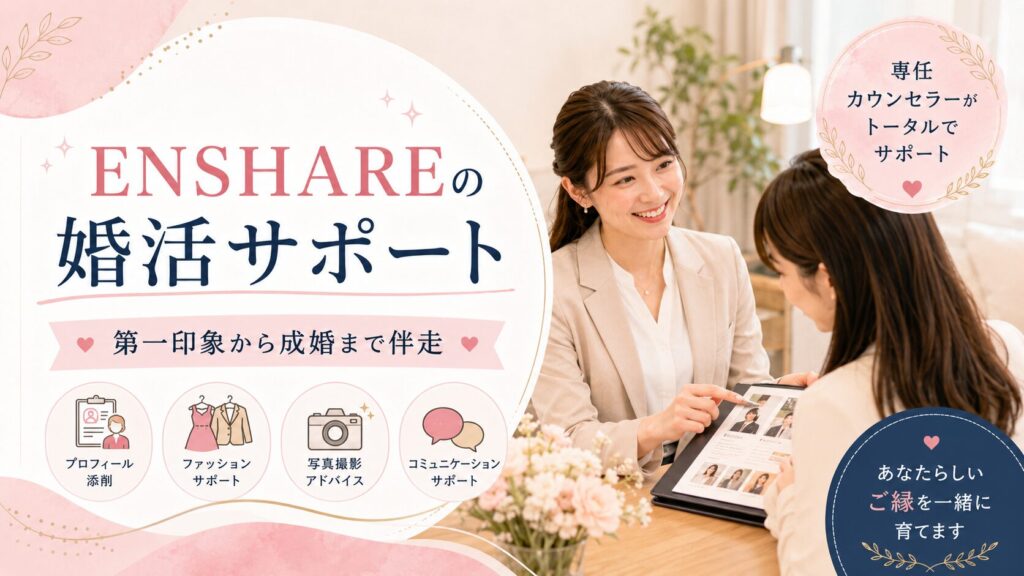ENSHAREの婚活サポート