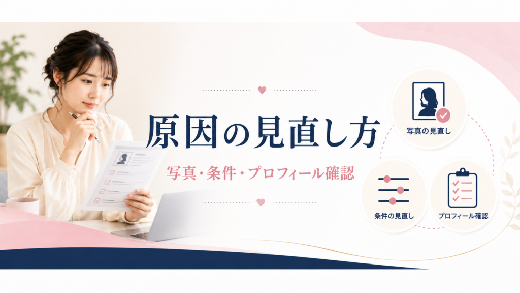 会えない原因の見直し方