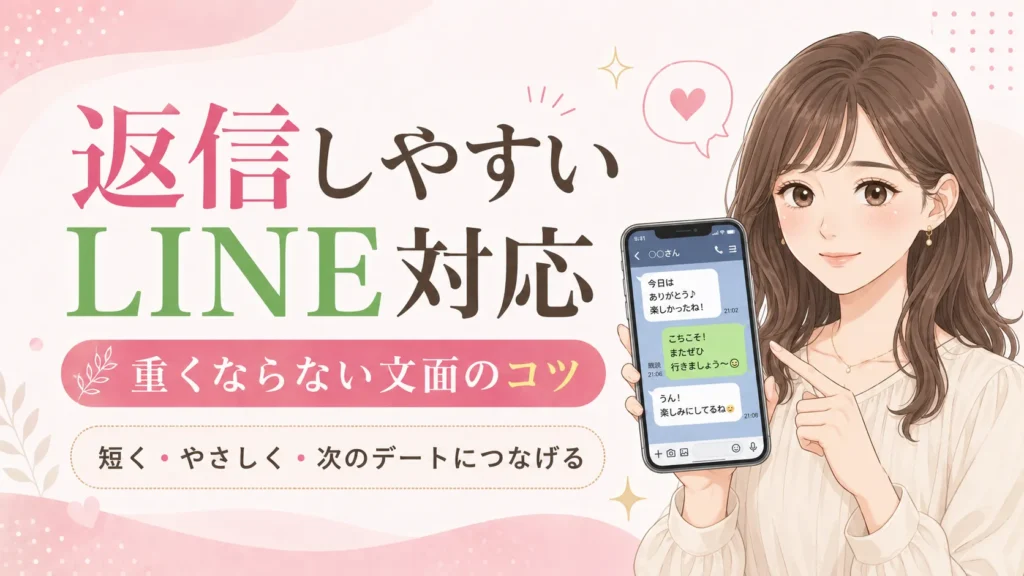 返信しやすいLINE対応
