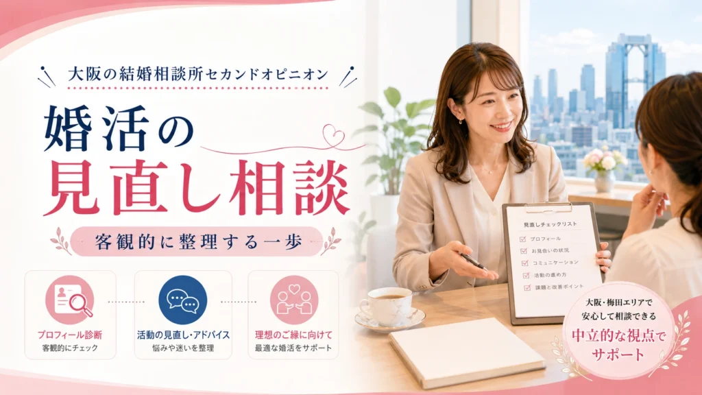プロフィールと第一印象の見直し